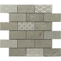 Custom Design Natural Marble Stone Mosaic Pattern for Floor and Wall